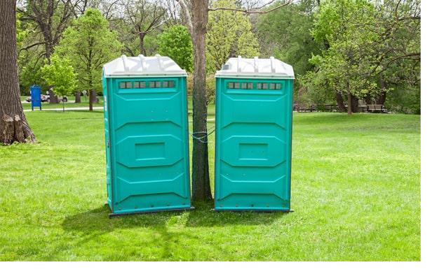 Corporate event portable restrooms